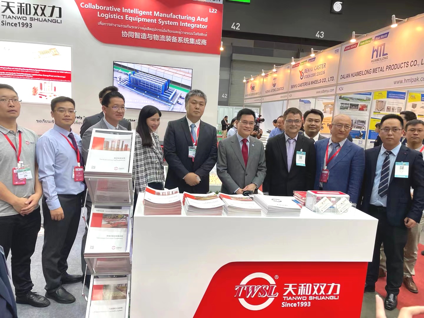 泰国国际物流展丨彩世界展台精彩回首